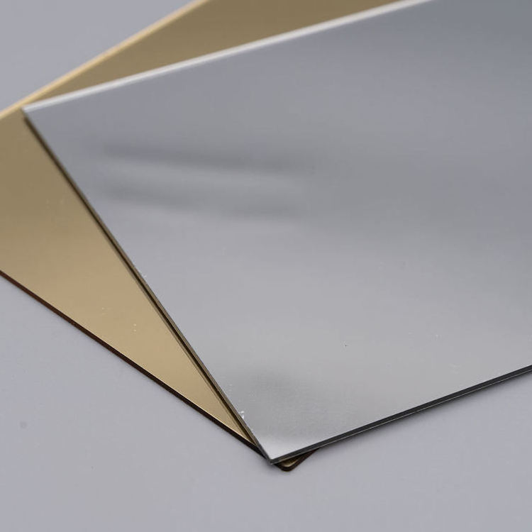 Shuohang 4x8 Mirror Acrylic Sheet 0.8mm 1mm 2mm 3mm Back Coated Adhesive Painted Acrylic Covered by PE Film or Craft Paper