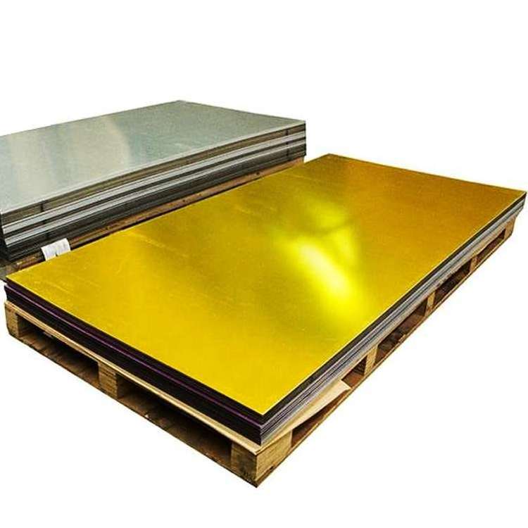 Shuohang Factory Different Thickness 1220*2440mm Gold Mirror Sheet Acrylic Sheet Plastic Acrylic PS Sheet for Sale