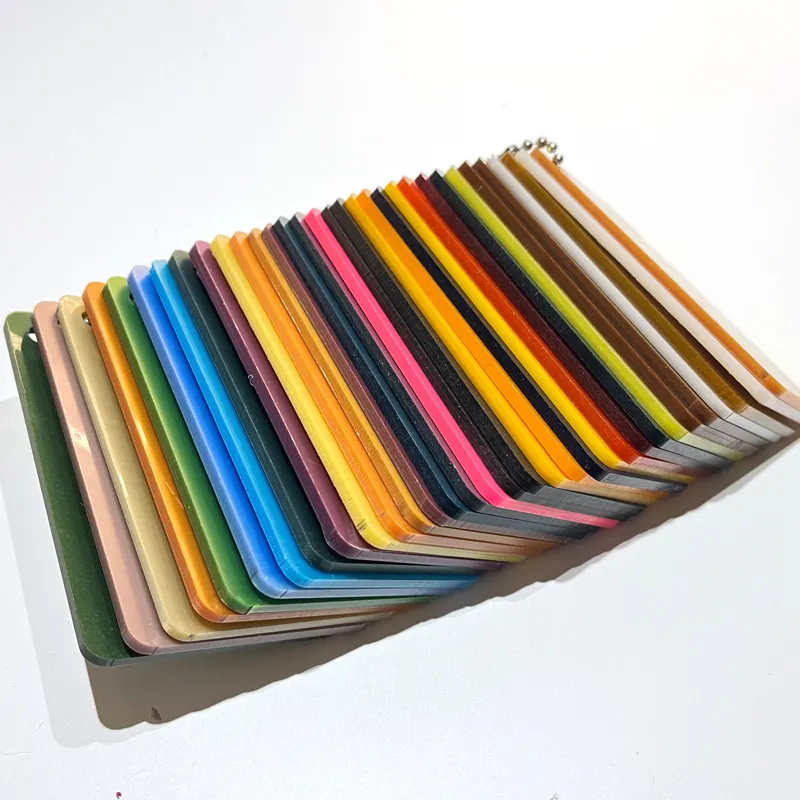 Shuohang Customized Colored 1mm 2mm 3mm A4 Acrylic Sheets for Laser Cut