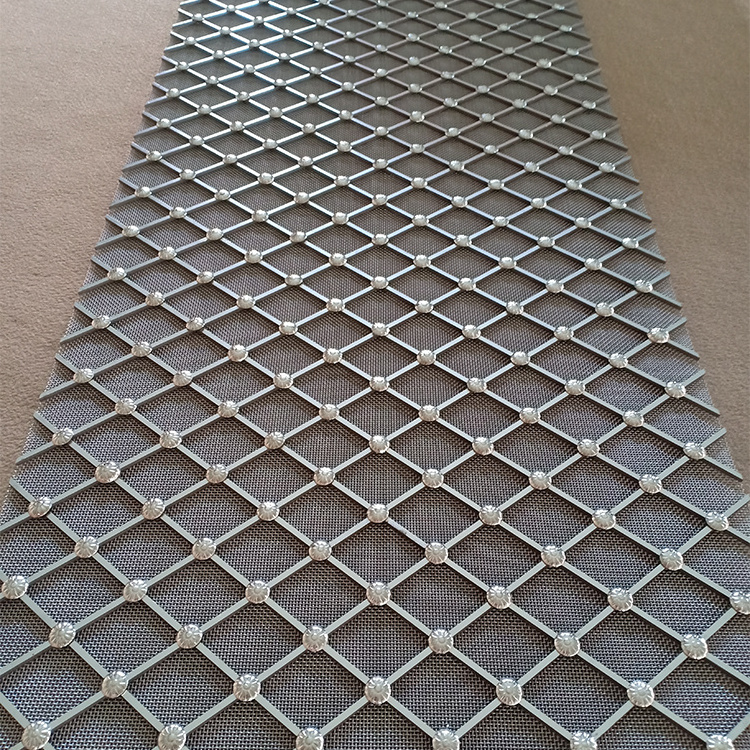 Stainless radiator grill cover mesh for furniture