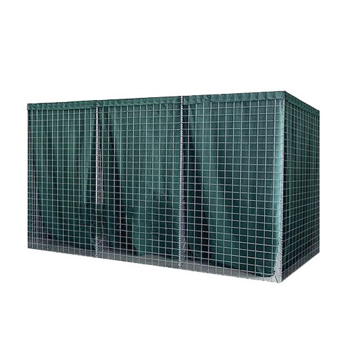 Metal mesh sand wall Hesco Barriers Price stainless steel High Quality hesco bag for Iron Wire Mesh sandbags wall barrier