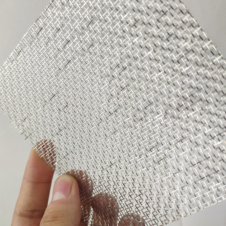 precious sleek light decorative architectural stainless woven wire metal fabric mesh