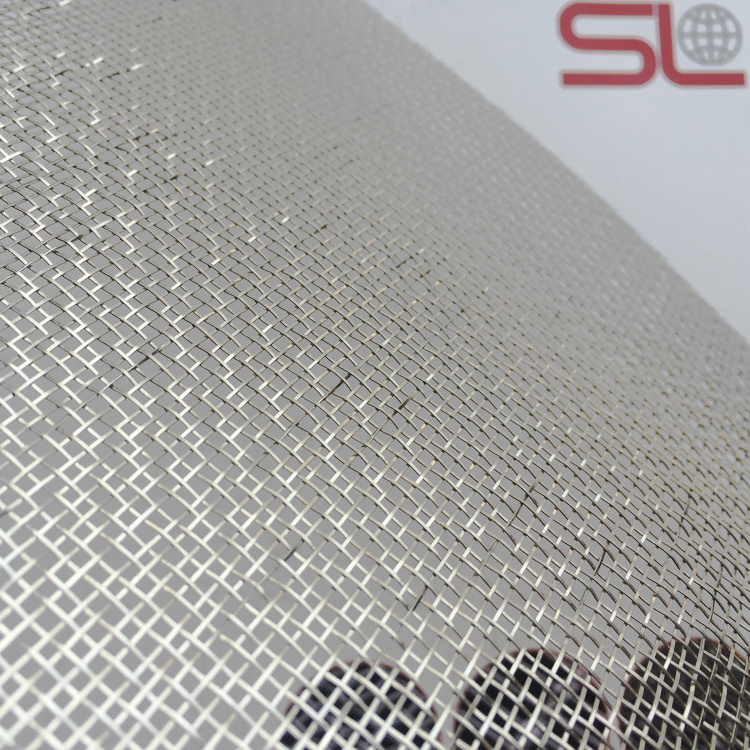 precious sleek light decorative architectural stainless woven wire metal fabric mesh