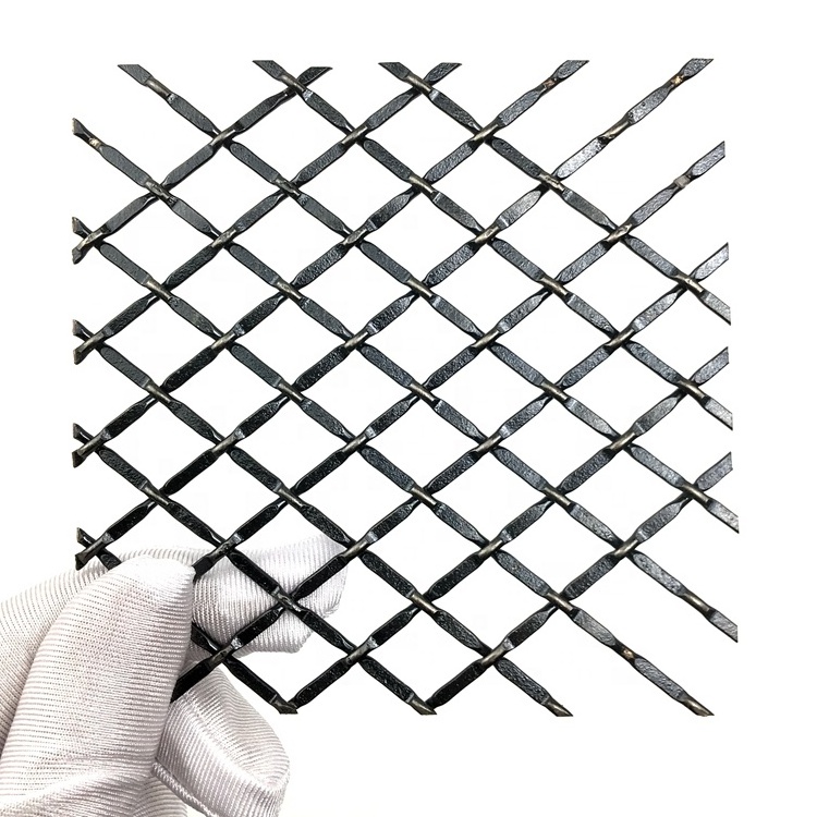 Black Diamond Metal Wire Mesh Screen For Cabinet Design