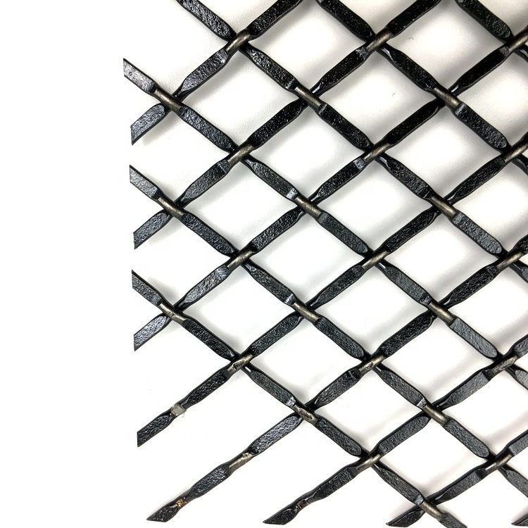 Black Diamond Metal Wire Mesh Screen For Cabinet Design