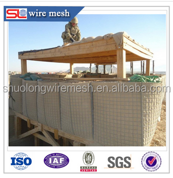 Plastic Gabion Baskets sand wall hesco barrier for Sale