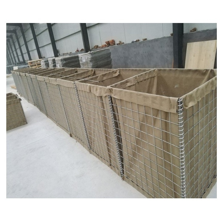 Cheap Price MIL 1mx1mx10m Hesco Bastion Wall Flood Protection Hesco Barrier for Sale