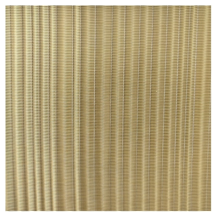 Copper Woven Wire Mesh Fabric Metal Mesh Cloth For Wall Coverings