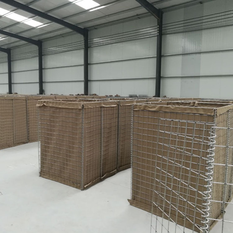 Metal mesh sand wall Hesco Barriers Price stainless steel High Quality hesco bag for Iron Wire Mesh sandbags wall barrier