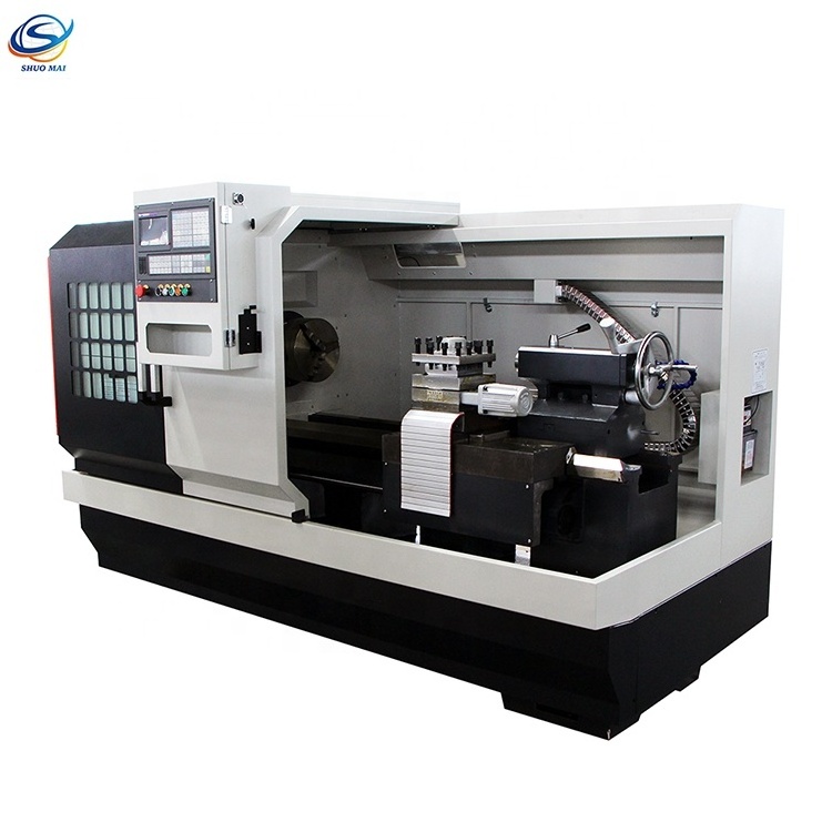 CK6150 high precision automatic horizontal metal CNC lathe cutting tools price