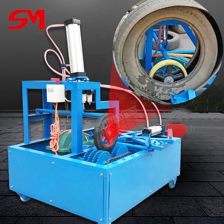 High Quality Intelligent Tire Strip Cutter Tyre Tread Cutting Machine