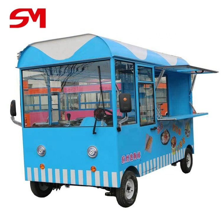 Automatic modern and advanced mini food truck