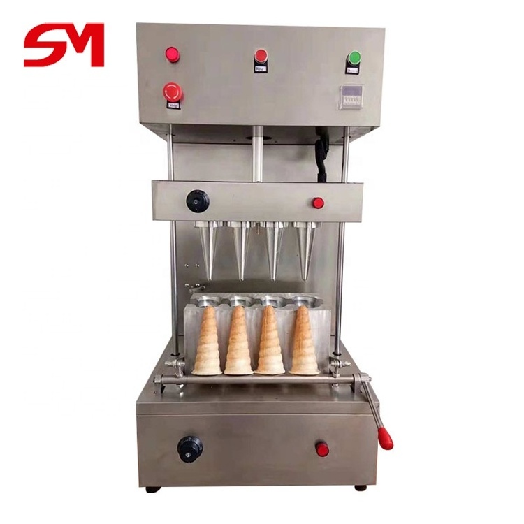 Best Quality And High Efficiency For Making Automatic Pizza Cone Machine