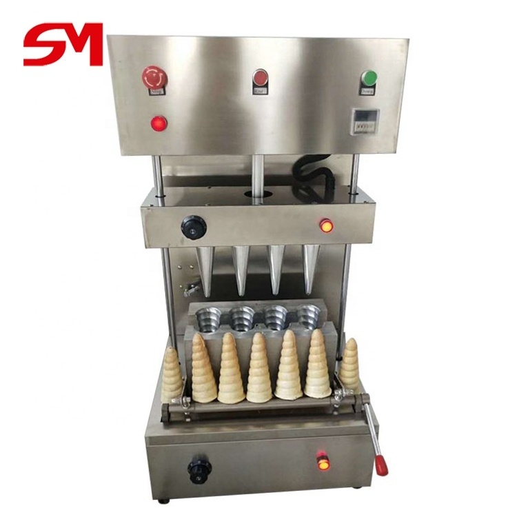 Best Quality And High Efficiency For Making Automatic Pizza Cone Machine