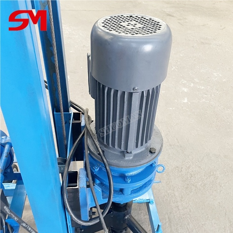 High Efficient Most World Popular Borehole Drilling Rig For Drill Water Well Machine