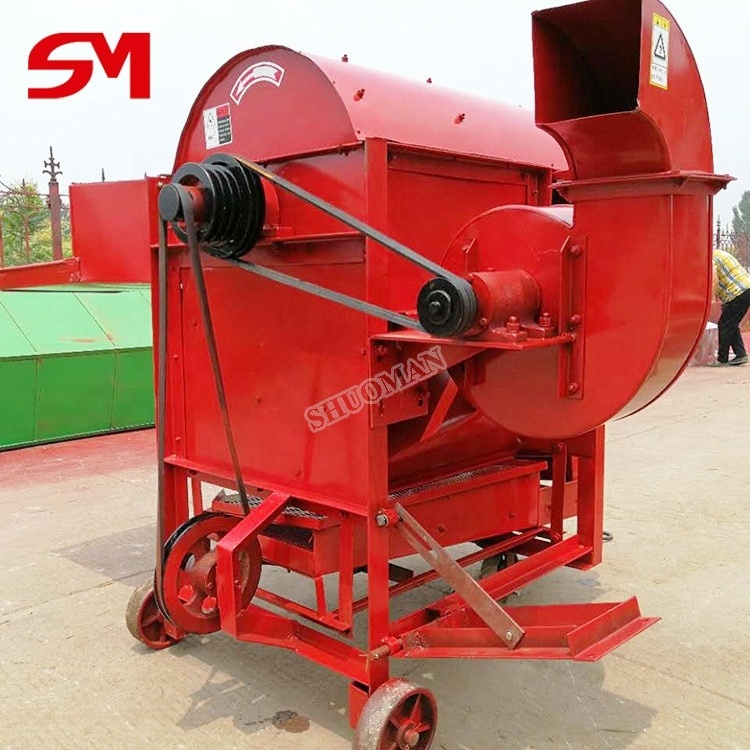 Low Labor Intensity Home Small Grain Thresher