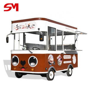 2016 popular long lifetime bakery food cart trailer for sale