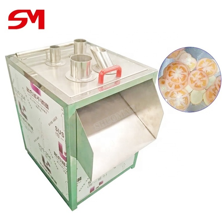 Automatic Modern And Advanced Industrial Carrot Potaot Onion Okra Cutter Cutting Machine