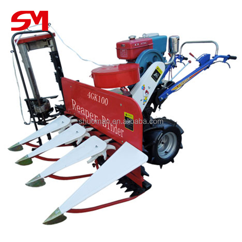 China famous brand commercial tractor mounted corn harvester