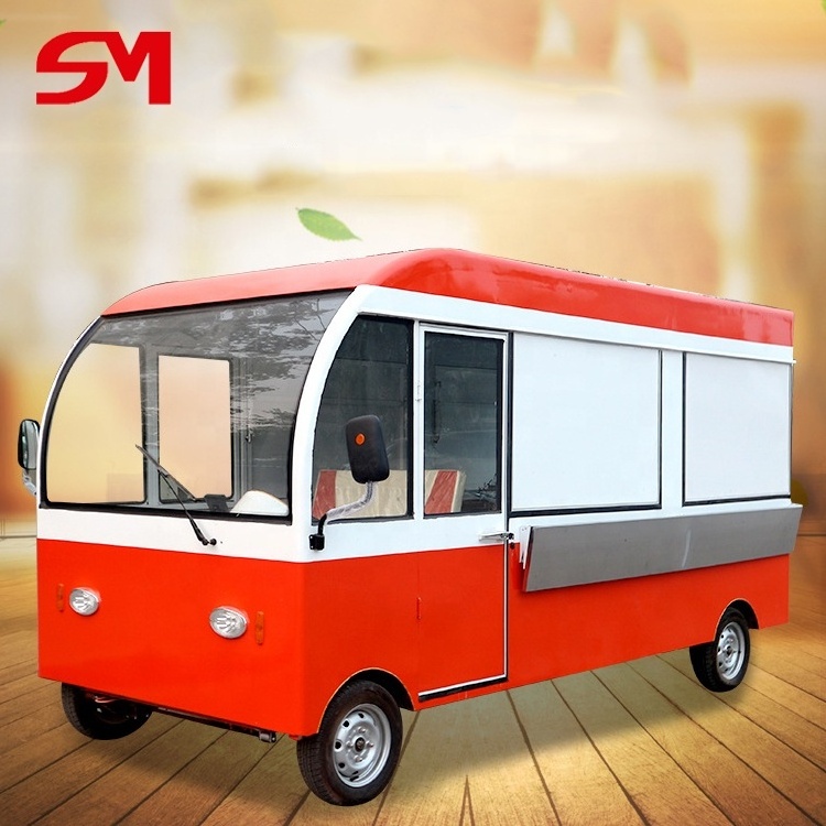 Stainless steel fashionable appearance fabrica de food truck