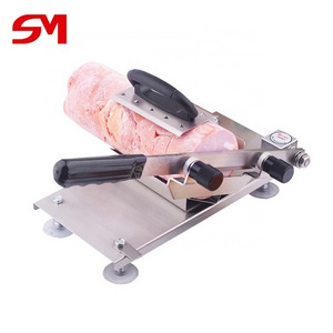 High Working Efficiency Manual Frozen Meat Slicer