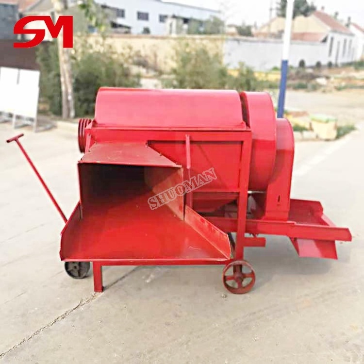 Perfect After-Sale Service Manual Electric Foot Powered Wheat Thresher Machine