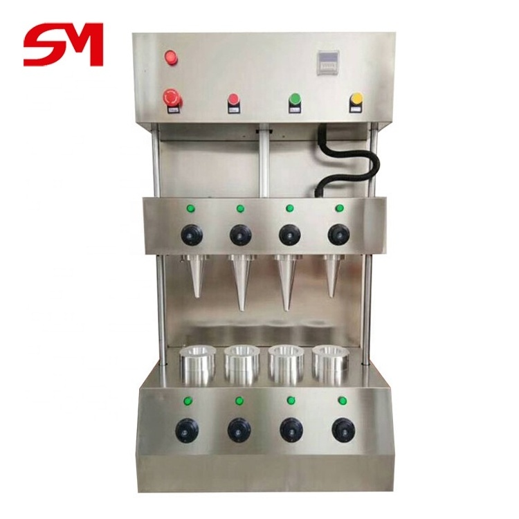 Best Quality And High Efficiency For Making Automatic Pizza Cone Machine