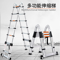 Build In Wall Ladder Folding Hinge Short Picture Designer Step Work Platform Telescopic 5M 6M Aluminium Cat 38 Foldable Wood