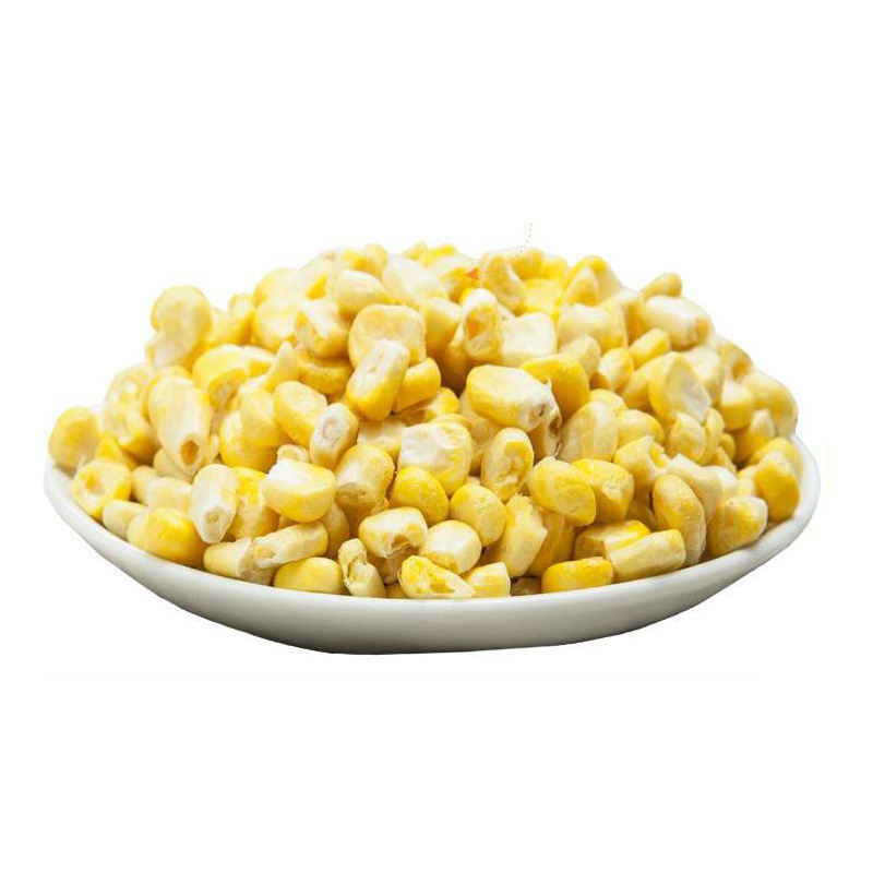 Wholesale Healthy No Oil Dry Vegetable Zea mays L Crisps Snack Product Freeze Dried Sweet Corn