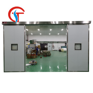 Automatic metal industrial sliding industrial doors for warehouse