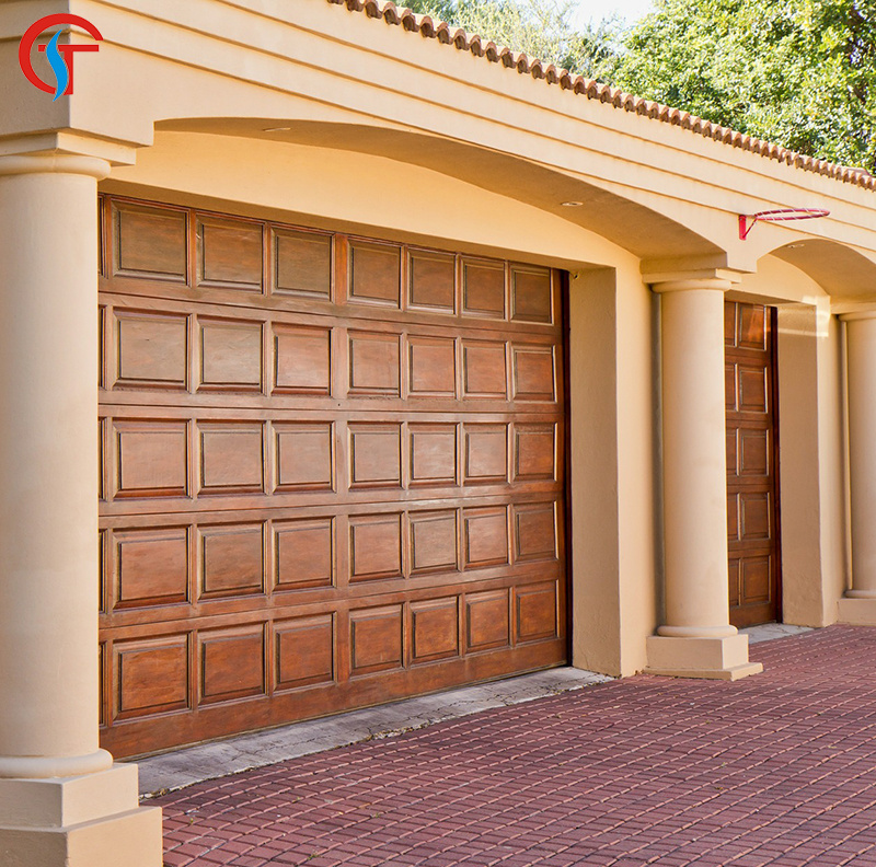 Customized Automatic Electric Contemporary Sectional Garage Door