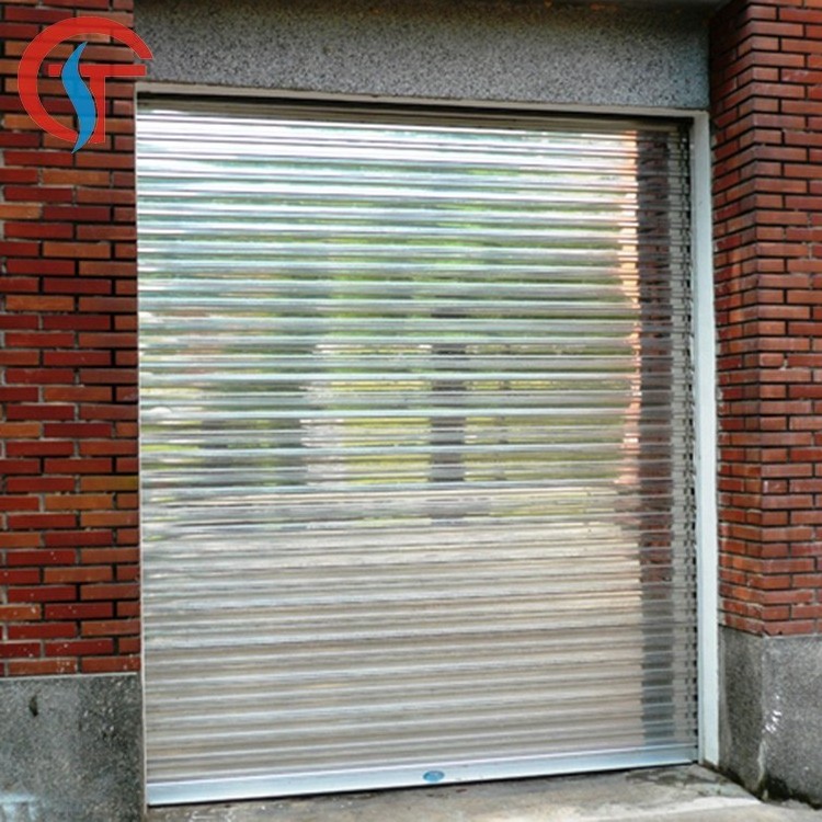 Stainless steel shop front roller shutter