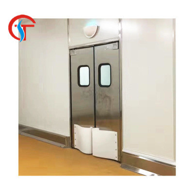 Shuotian Self-Closing Stainless Steel Industrial Swing Doors,Industrial Traffic Door