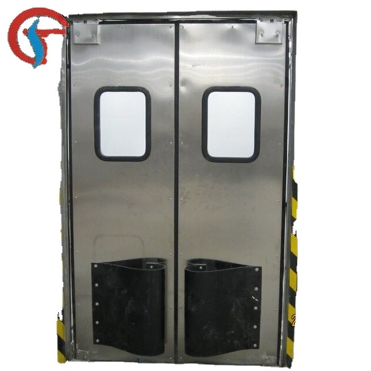 Shuotian Self-Closing Stainless Steel Industrial Swing Doors,Industrial Traffic Door