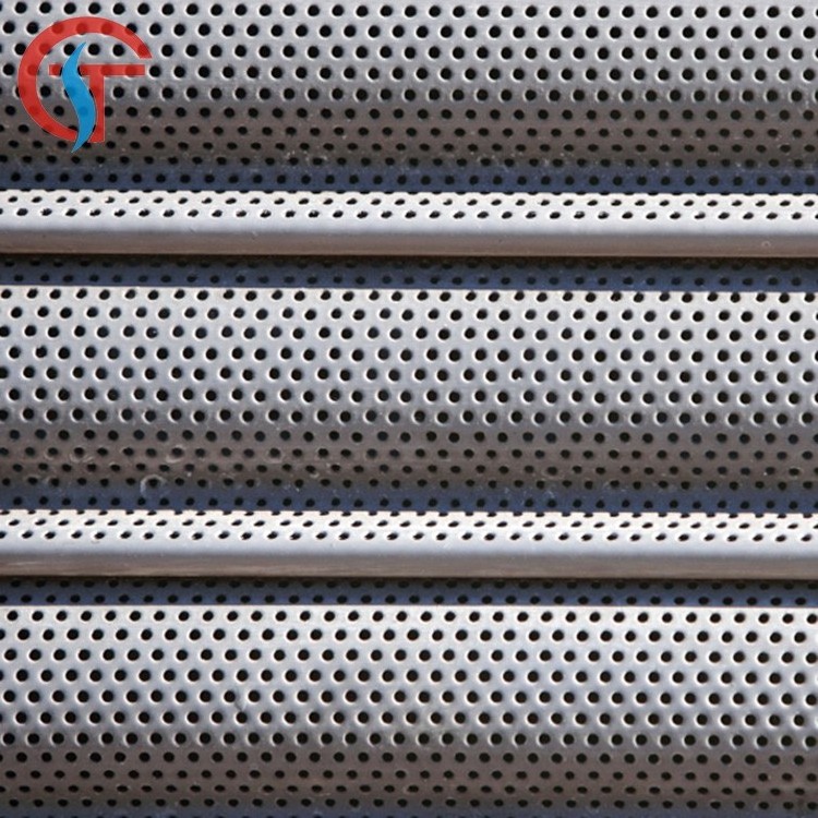 Horizontal Perforated Roller Shutter Steel Door