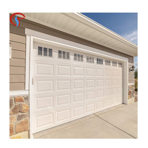 Customized Automatic Electric Contemporary Sectional Garage Door