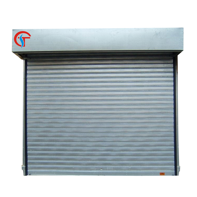 Stainless steel shop front roller shutter