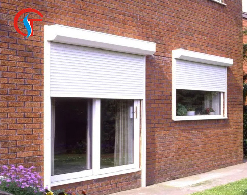 European Style Self-locking Shutters Rolling Warehouse Windows for Industry