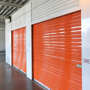 Self Storage 8' x 8' Bronze Manual Roll Up Door