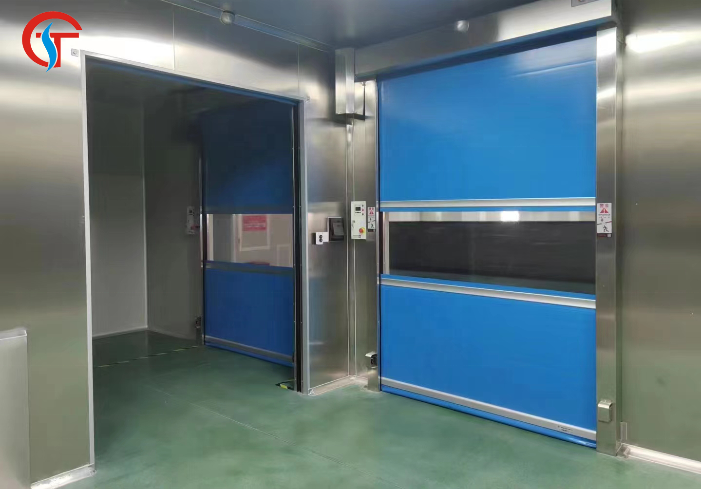 Priced high speed door automatic pvc coated roll up ors fast rolling shutter fabric roll up door industrial door