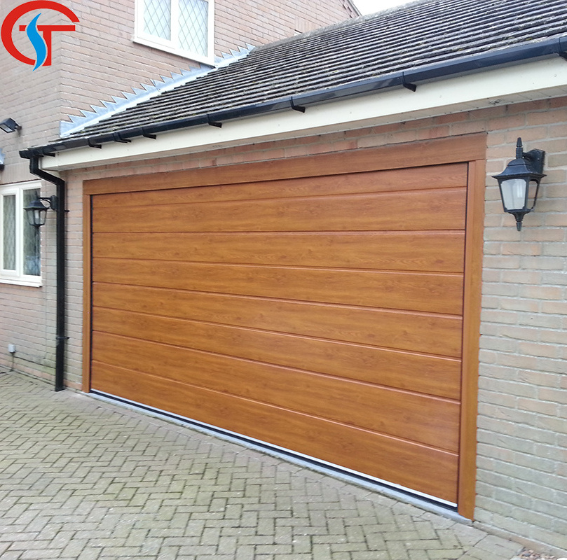 Customized Automatic Electric Contemporary Sectional Garage Door