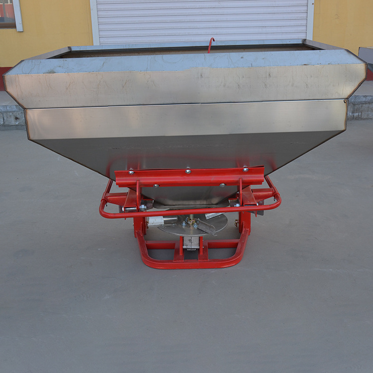 FLS-600 800 1200kg tractor Mounted Stainless Steel Fertilizer Spreader