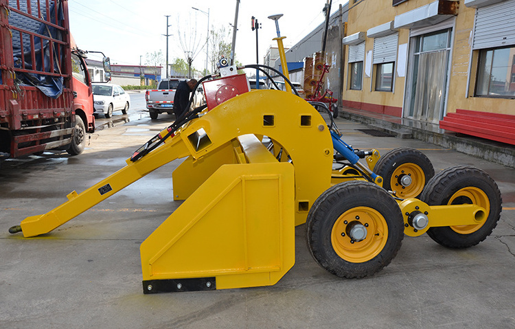 Flat Satellite Land Leveller Tractor Trail Type Lawn Land laser Leveling laser leveler land level