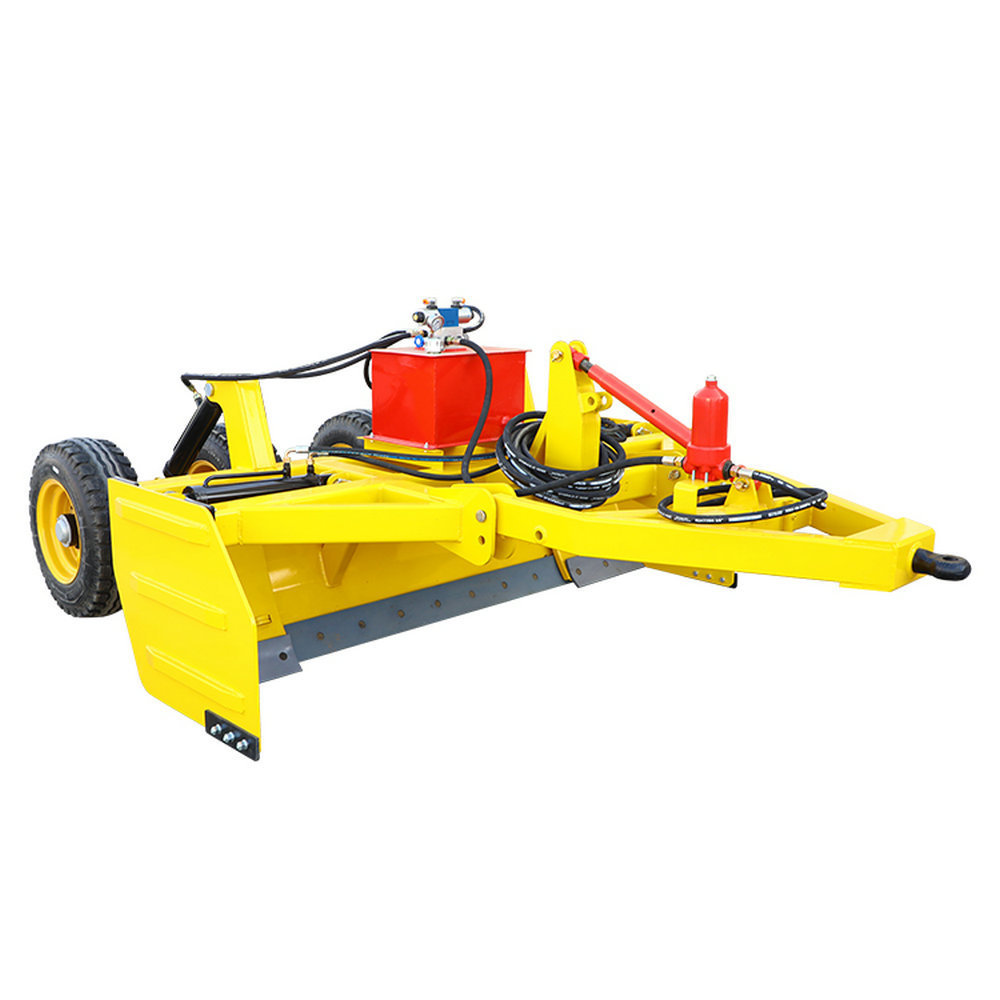 Laser grader for farmland tractor traction leveling machine gps laser land leveler