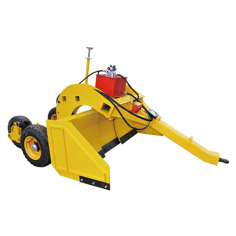 Flat Satellite Land Leveller Tractor Trail Type Lawn Land laser Leveling laser leveler land level