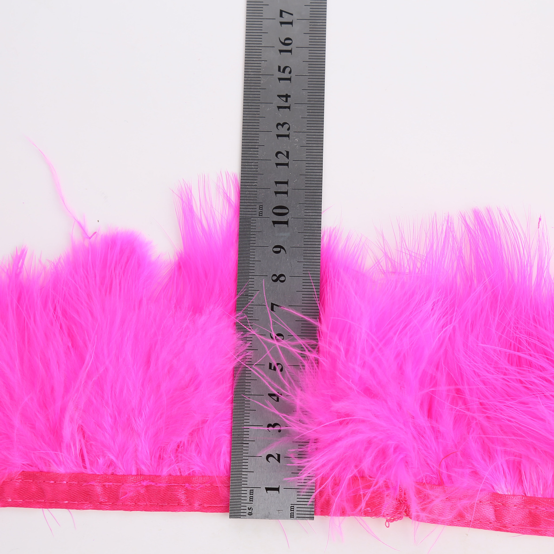 Factory Direct Sales Vascular Velvet Turkey Feather Cloth Handmade Accessories Accessories DIY Clothing Skirt Decoration