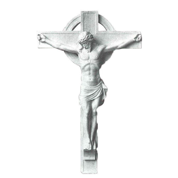 life size white  marble christ jesus art statue