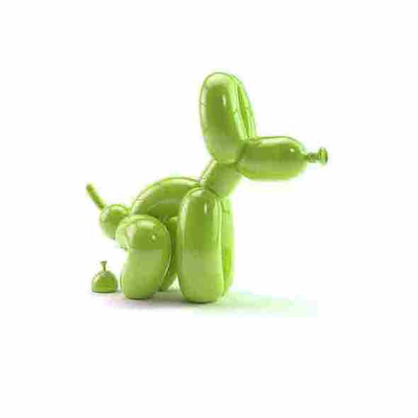 fiberglass Balloon Dog statue abstract resin ornament jeff Fashion decoration sculpture