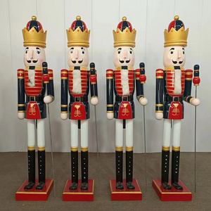 life size nutcracker Christmas soldiers nutcracker soldier 6 ft large nutcracker soldier for Christmas decoration supplies