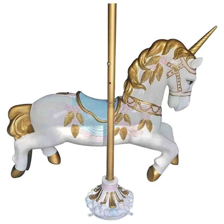 carousel horse statue fiberglass carousel sculpture large carousel art sculpture for sale